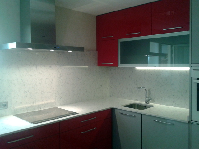 Cocina y silestone