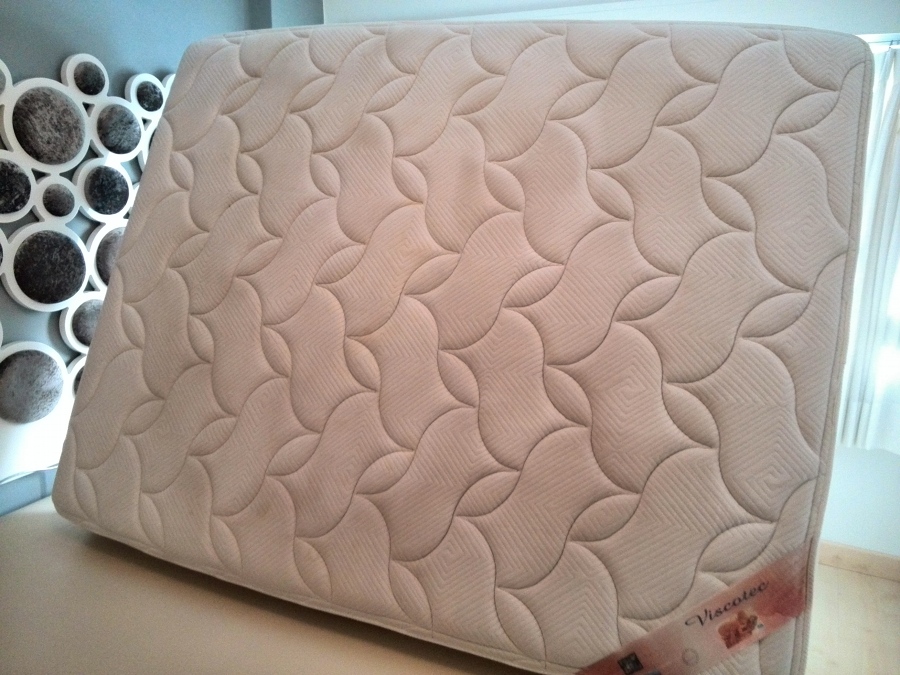 colchon despues de la limpieza