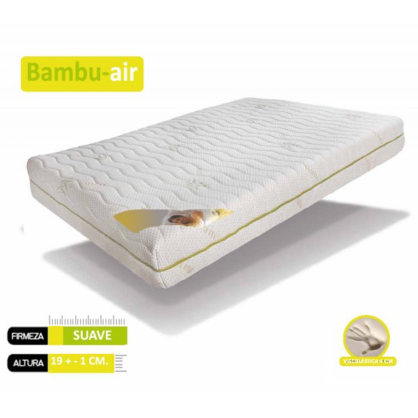 Colchon Viscoelastico Bambu-air