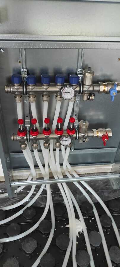 colector para suelo radiante