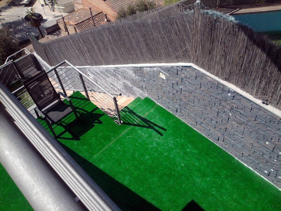 Colocación Césped Sintetico