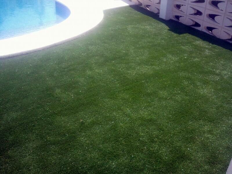 Colocación de césped artificial