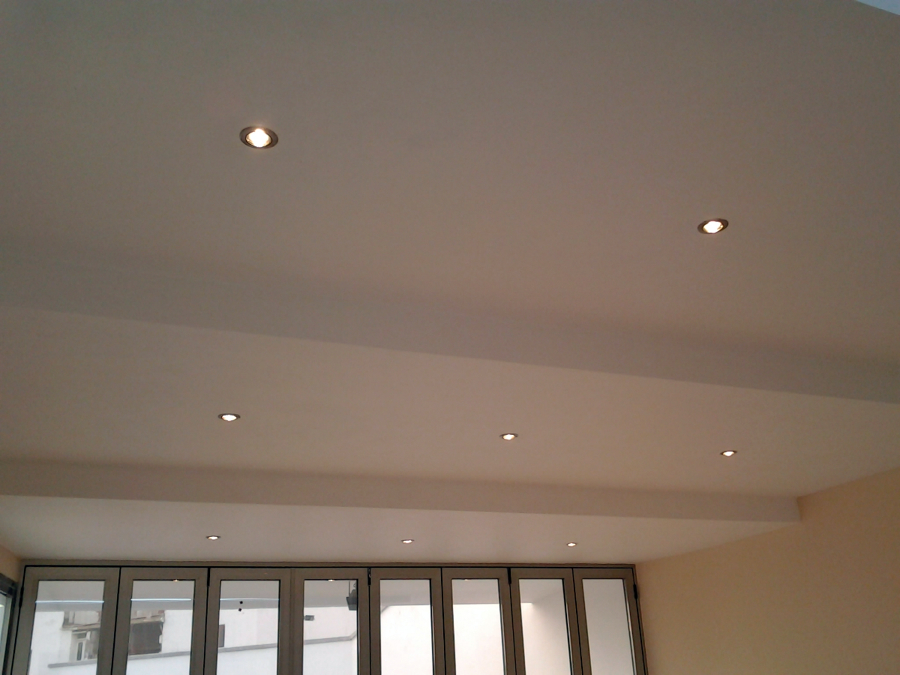 colocacion de focos dicroicos