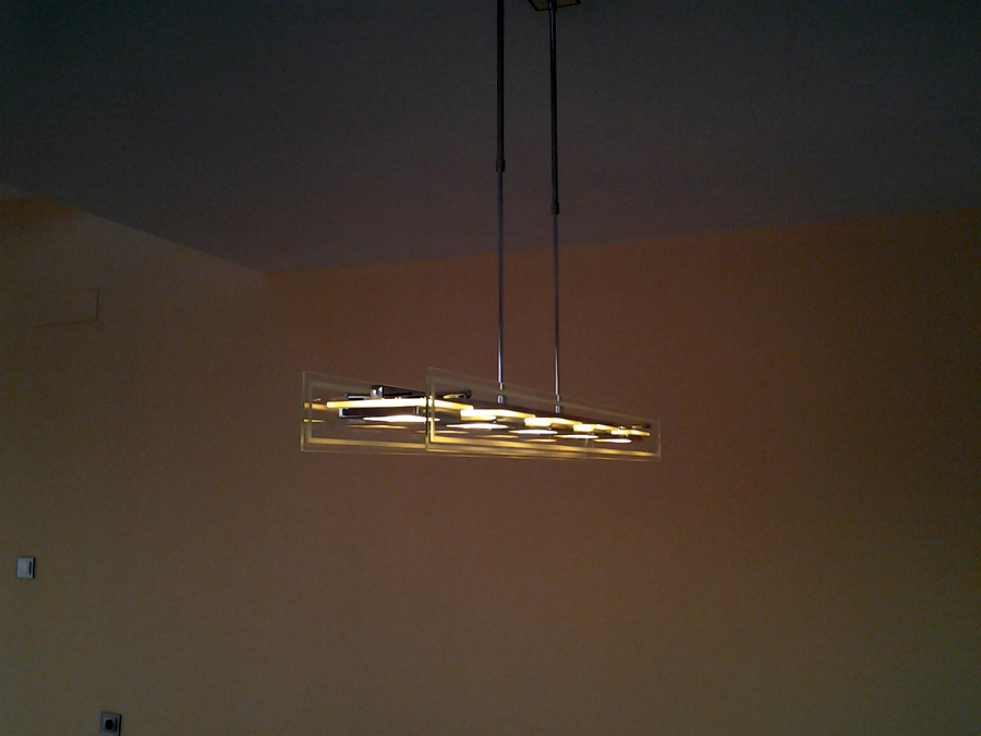 colocacion de lamparas de diseño led