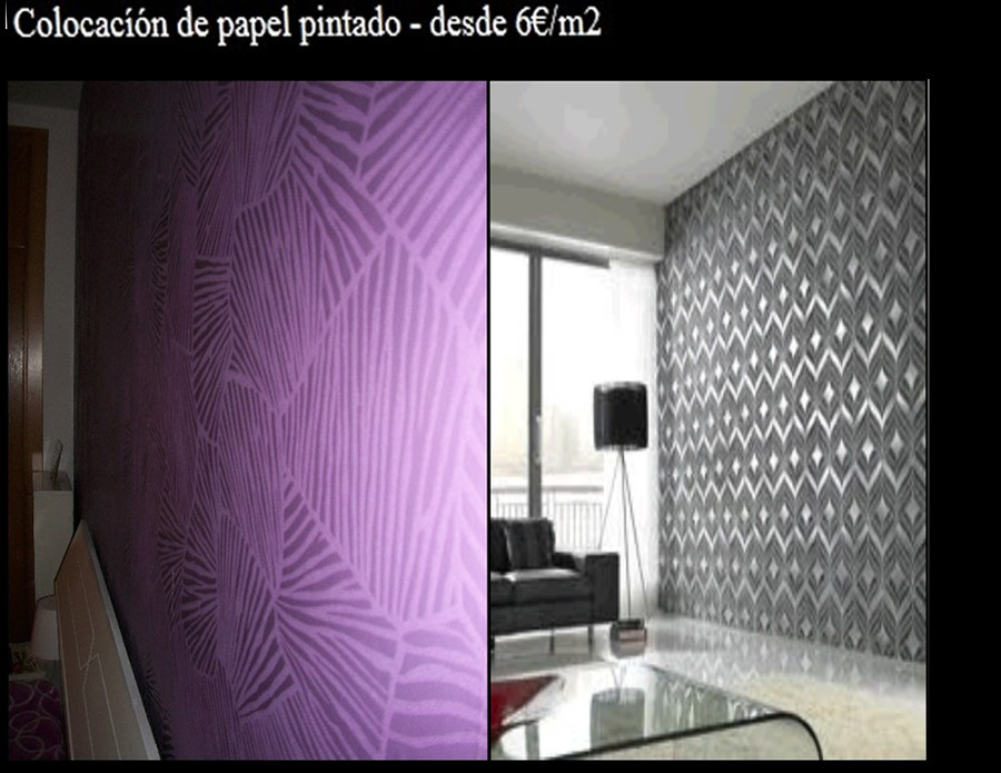 Colocacion de papel pintado