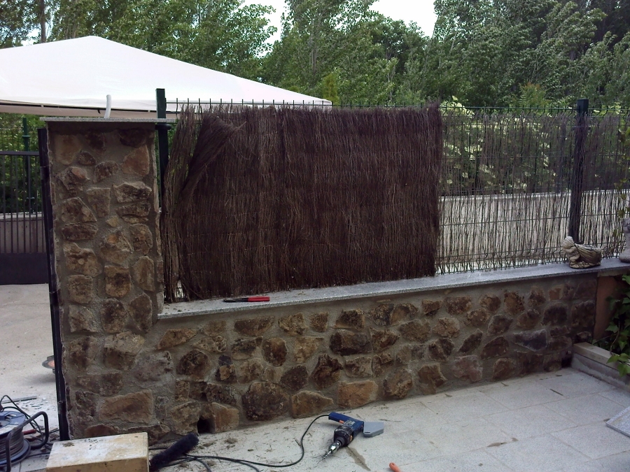 colocación de piedra 