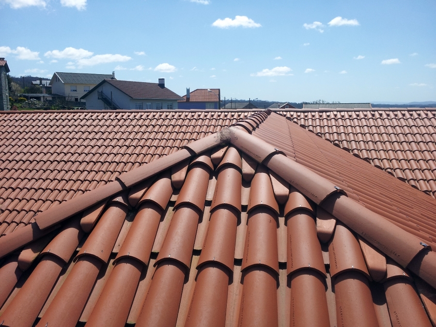 COLOCACION DE TEJA CURVA Y URALITA