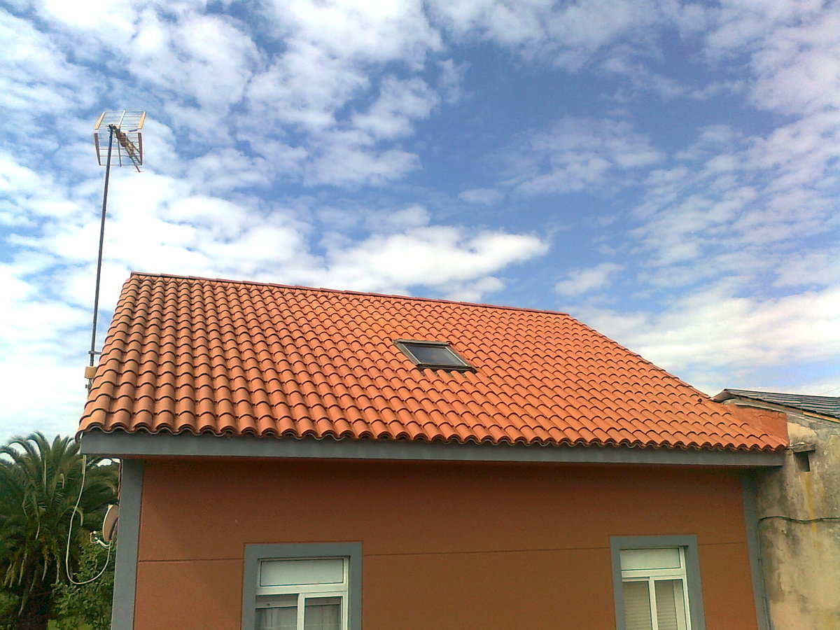 colocacion de teja del pais