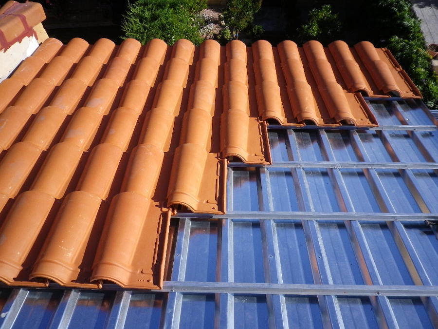 Reforma tejado con teja tipo mixta