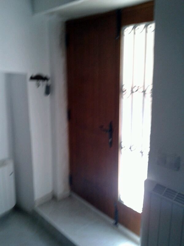 Colocación puerta rustica