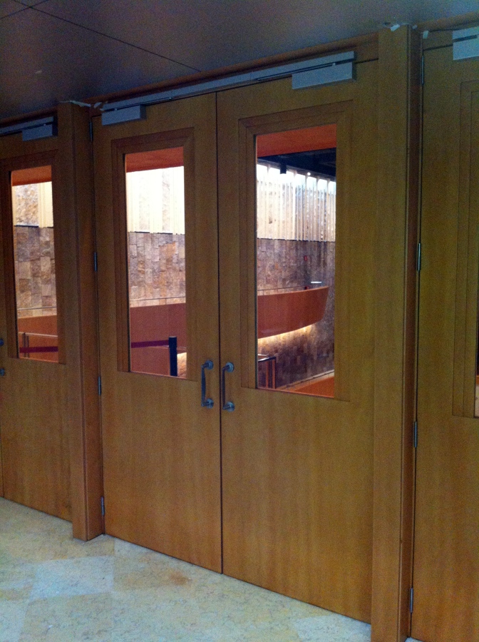 Colocación puertas RF 