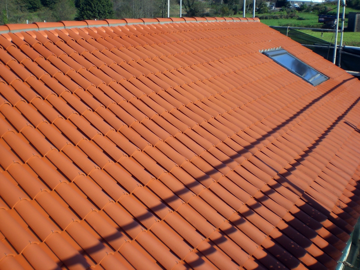 Colocacion tejado nuevo