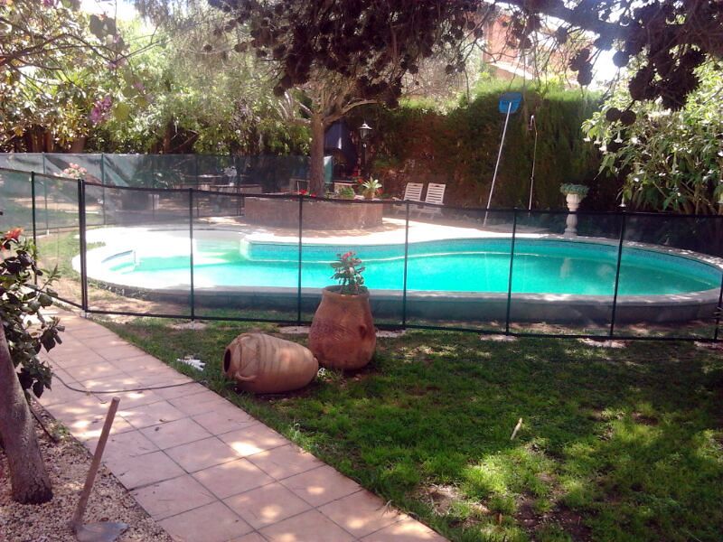 Colocacion vallado para piscina 