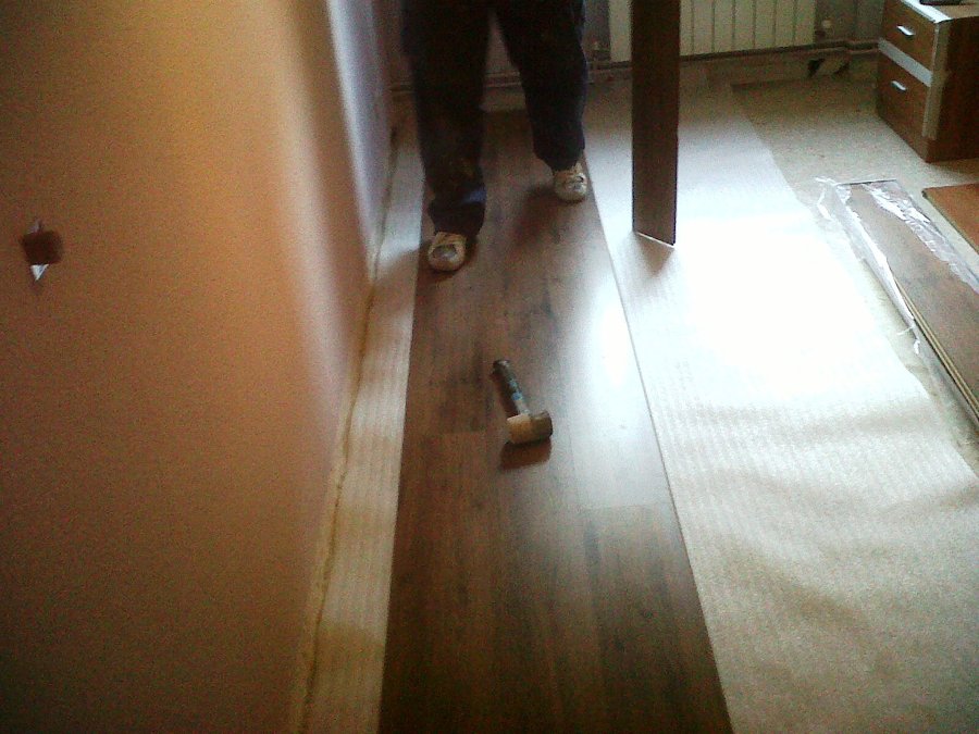 colocación de tarrima