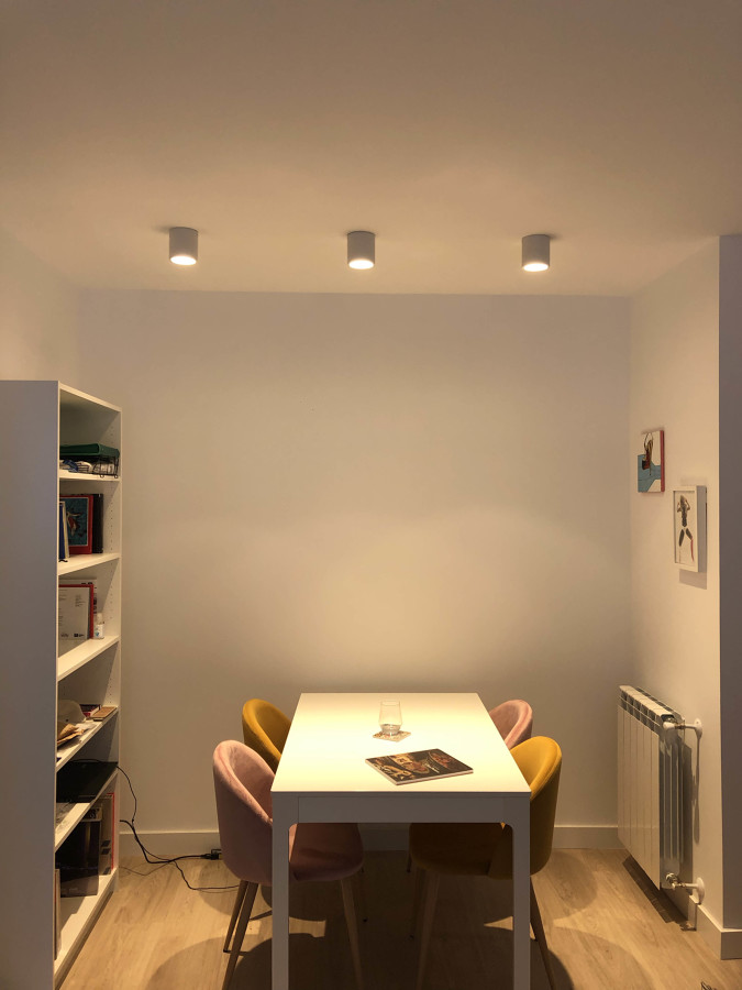 iluminacion en apartamento