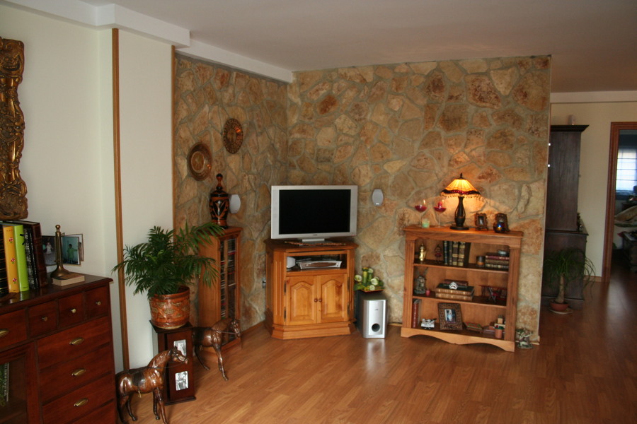 Comedor esquina piedra natural