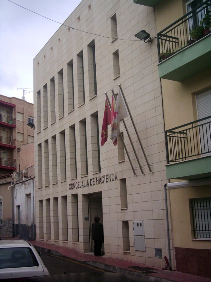 Concejalía de Hacienda. Mazarrón.