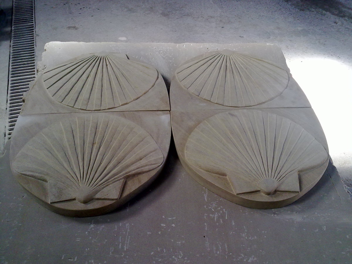 Conchas - piezas ornamentales