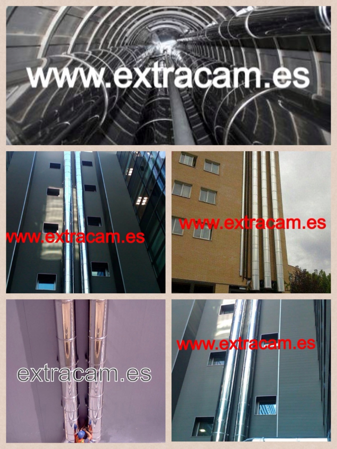 Conductos EI30,chimeneas colectivas,chimeneas.