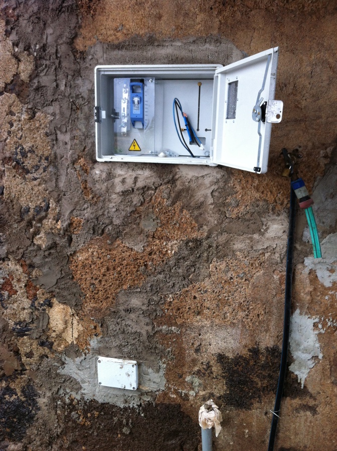 Conexión y puestas a tierras de proteccion