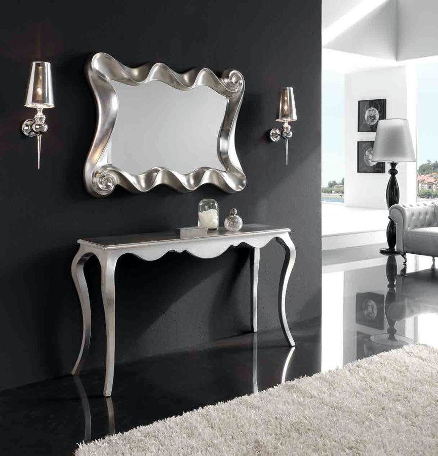 CONSOLA VINTAGE PLATA