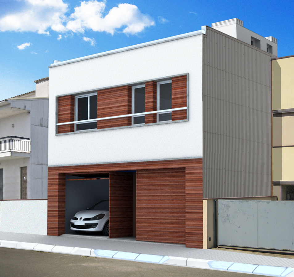 Construccio Casa entre mitjeres 