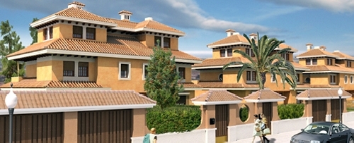 Construccion 163 unifamiliares pareados