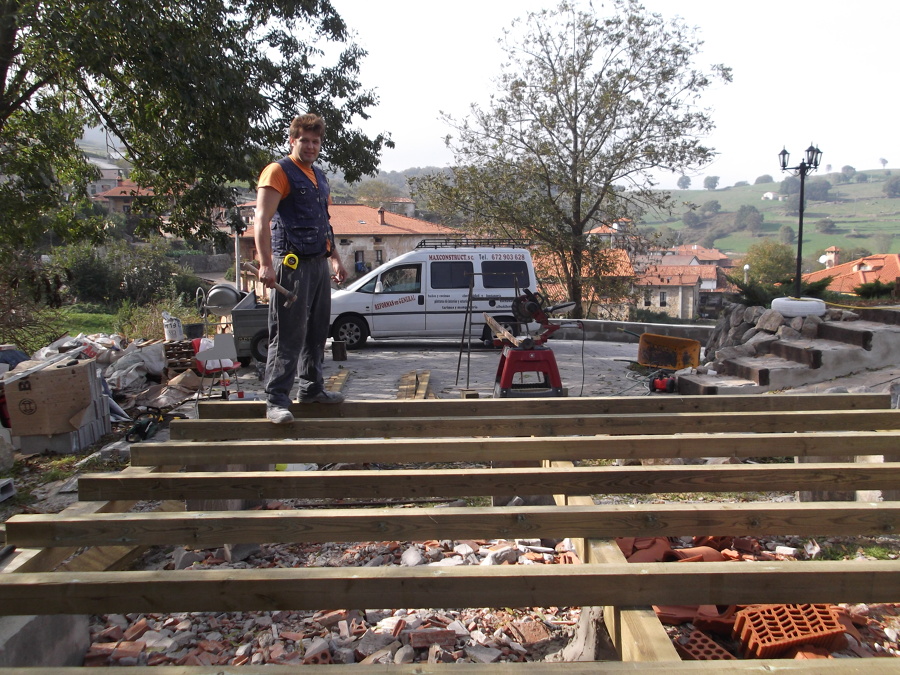 construcción casas de madera