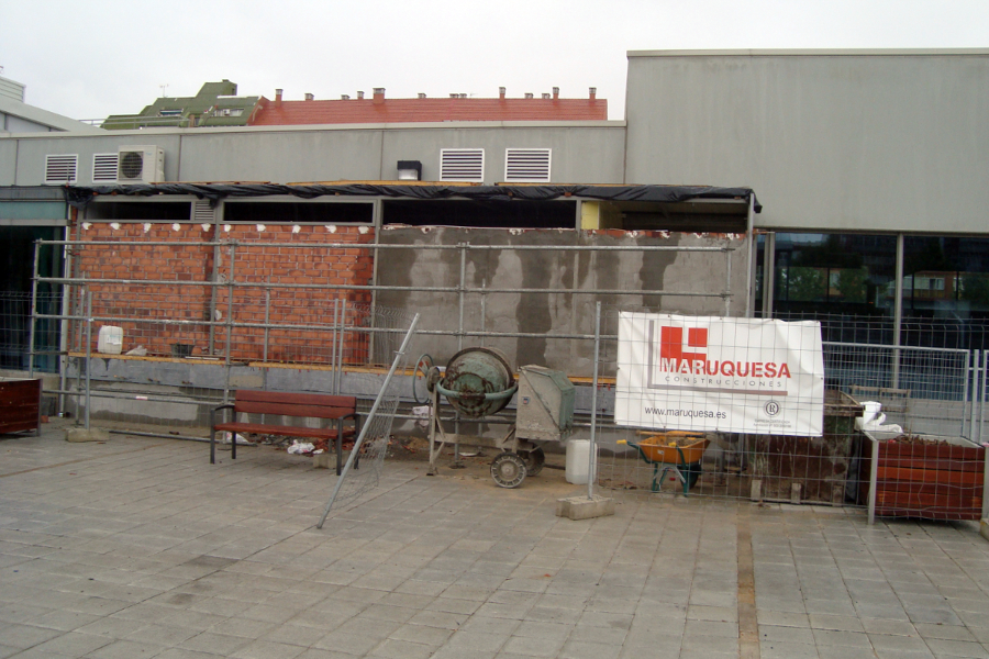 Construcción de almacén