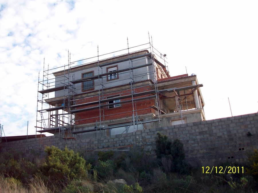 construcción de chalé completo