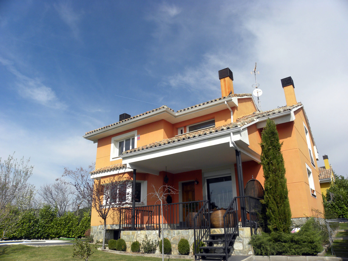 construcción de chalet