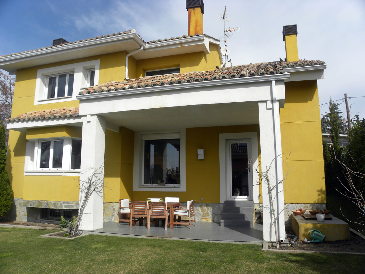 construcción de chalet