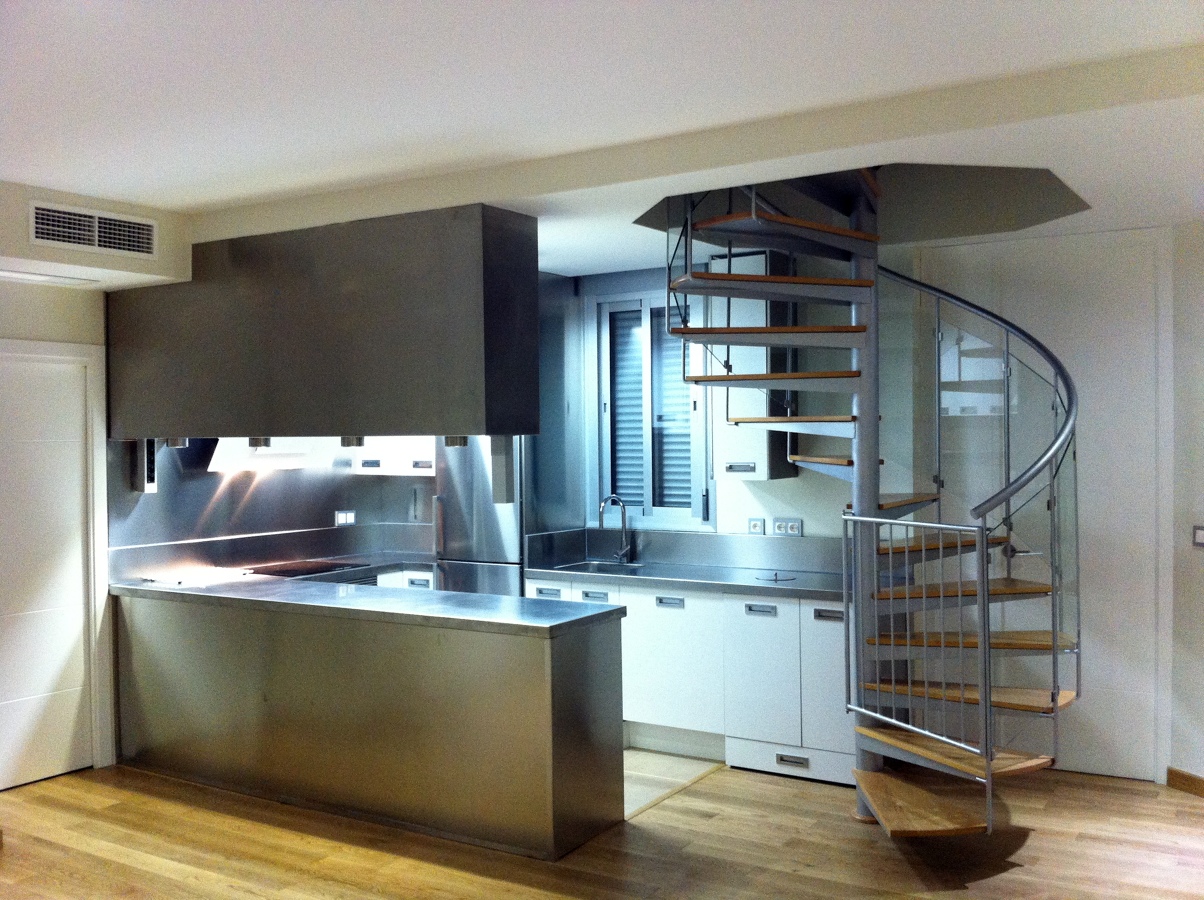 Construccion de Cocina de Diseño.