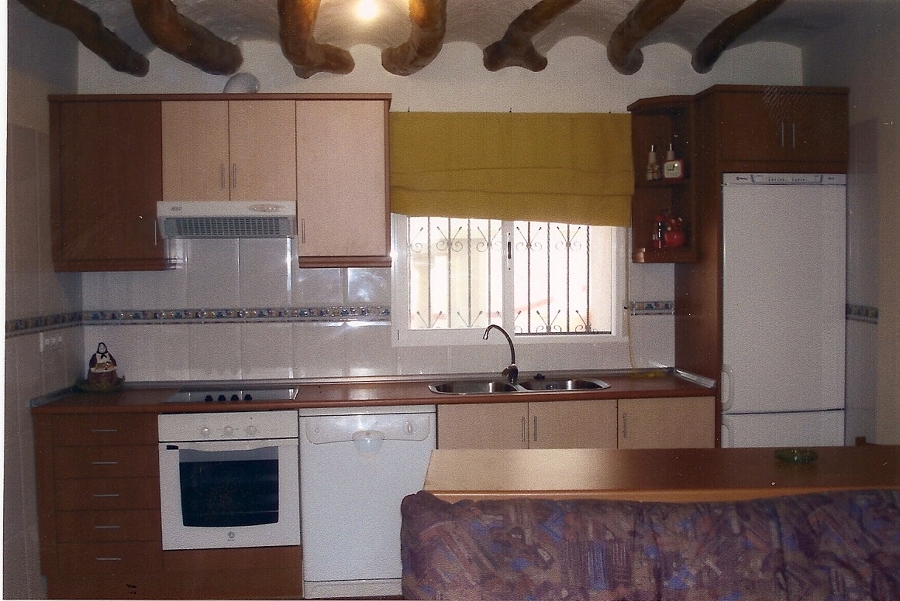 Construcción de cocina rustica