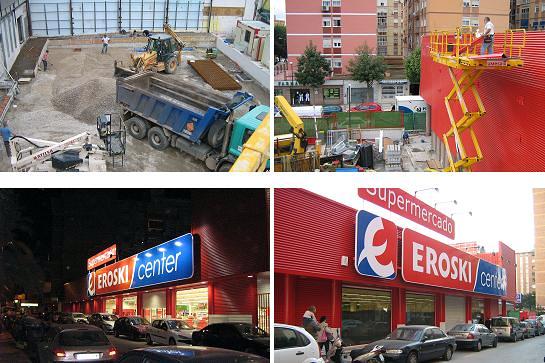 •	CONSTRUCCIÓN DE DOS NAVES EN C/ REBOUL (MÁLAGA).