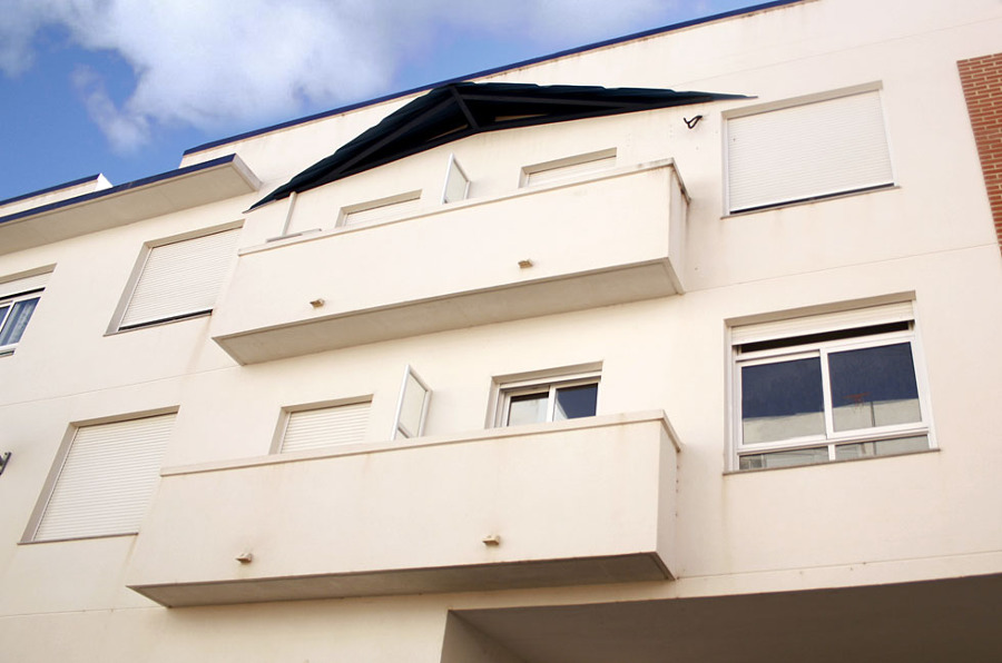 Construcción de edificio de viviendas