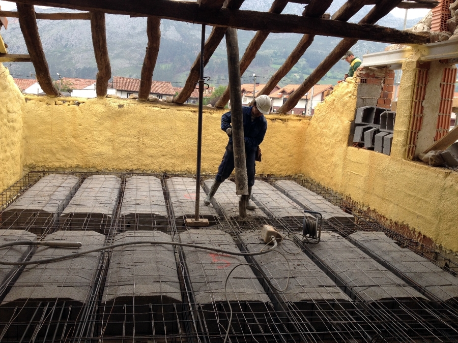 Construcción de estructura 