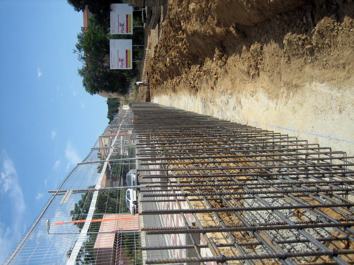 Construccion de muros de contencion 