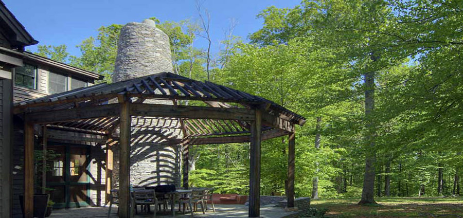 Construcción de pérgola