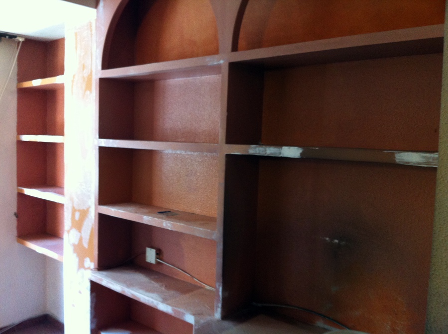 Construcción de una estantería de obra