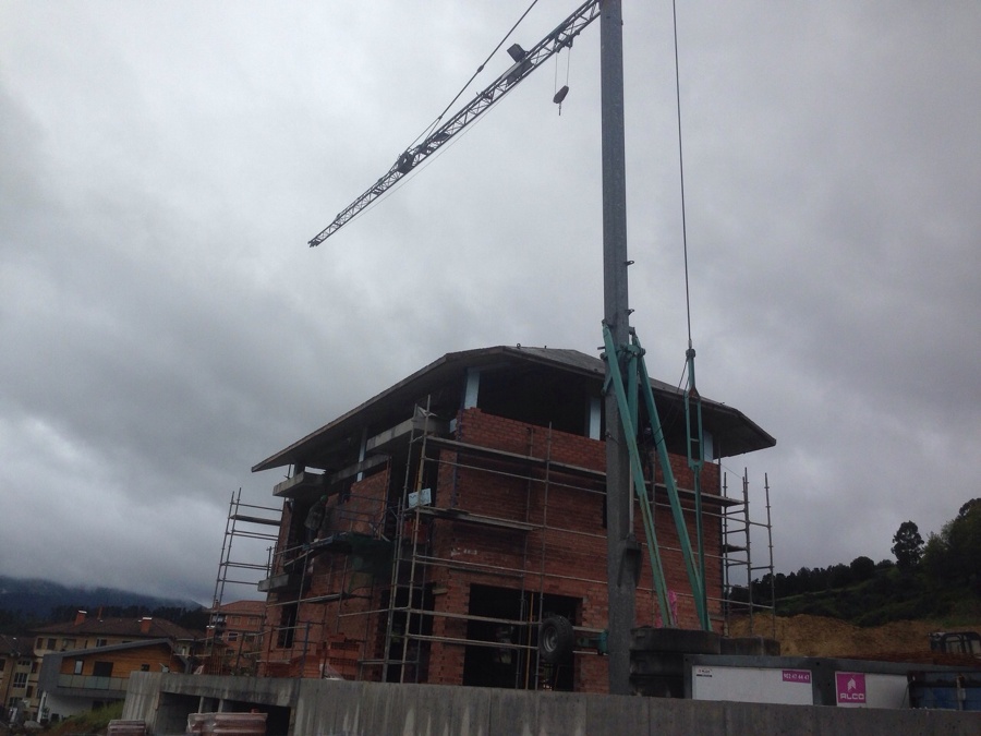 construcción de unifamiliar