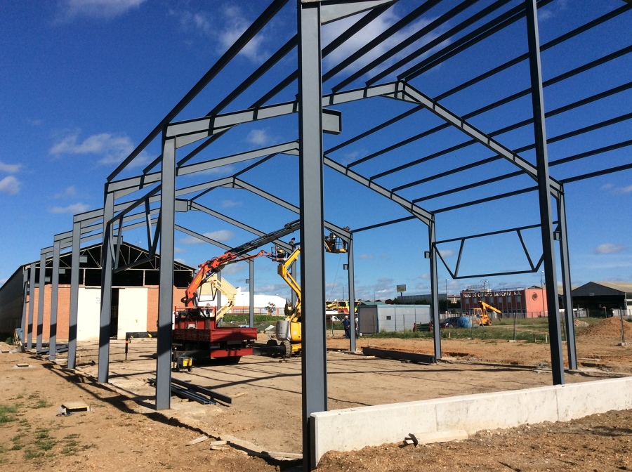 Construcción de naves industriales