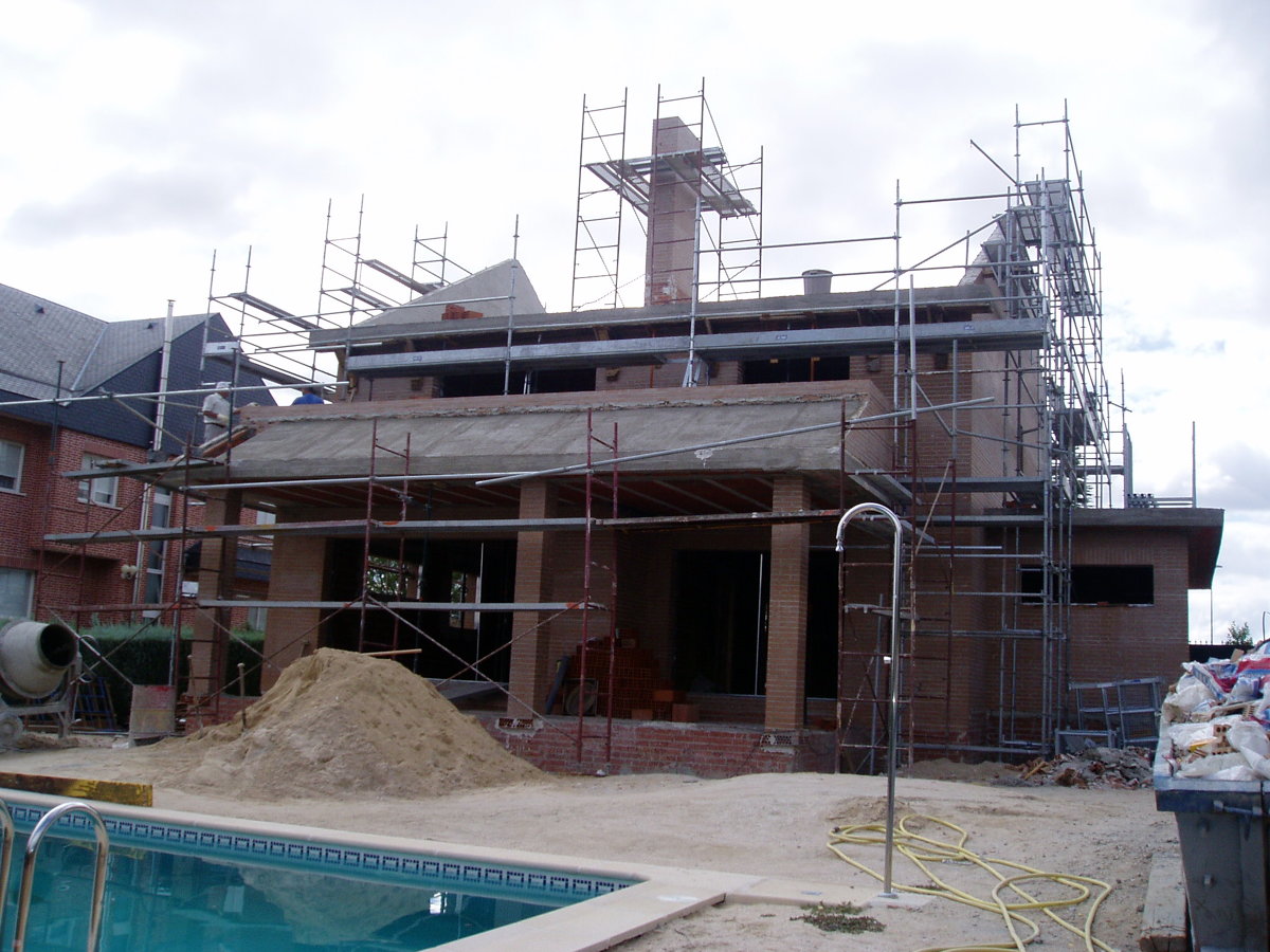 Construcción vivienda Unifamiliar Monterozas