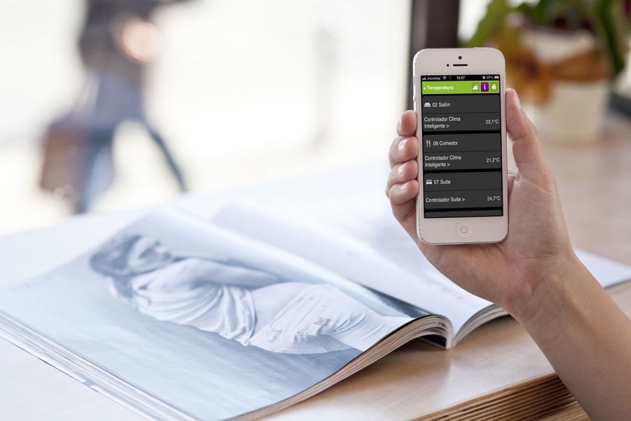 Control de calefacción de forma muy sencilla e intuitiva desde el móvil