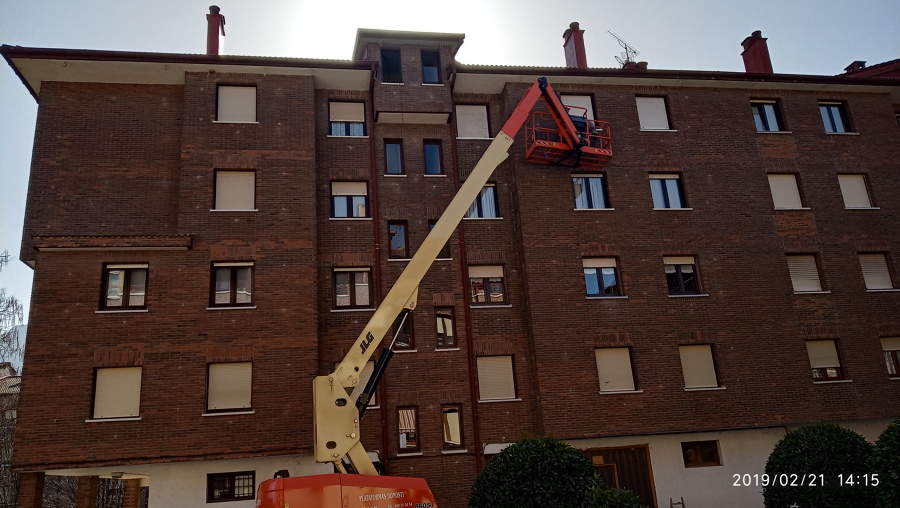 Aislamiento de fachada por el exterior