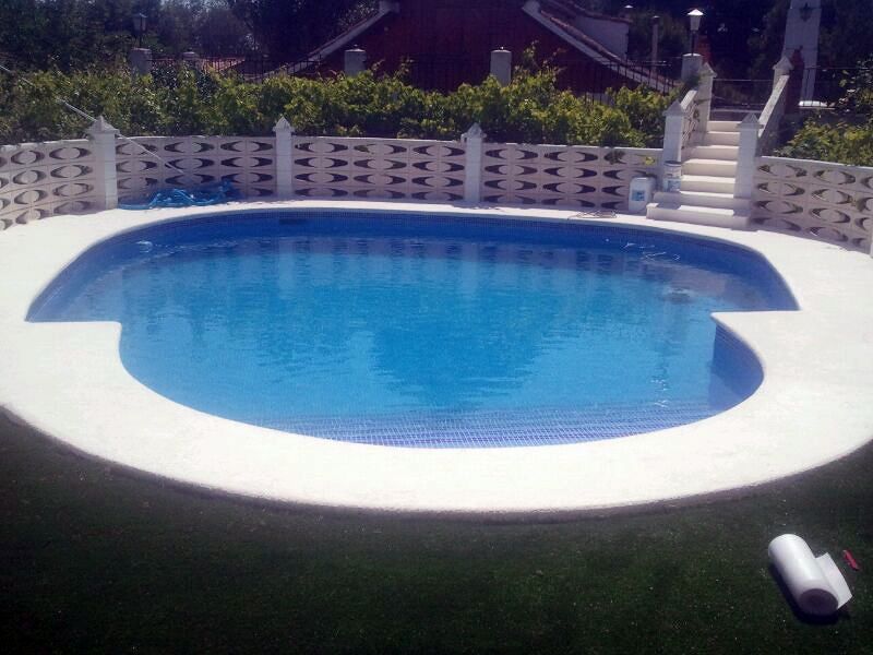Coronación piscina