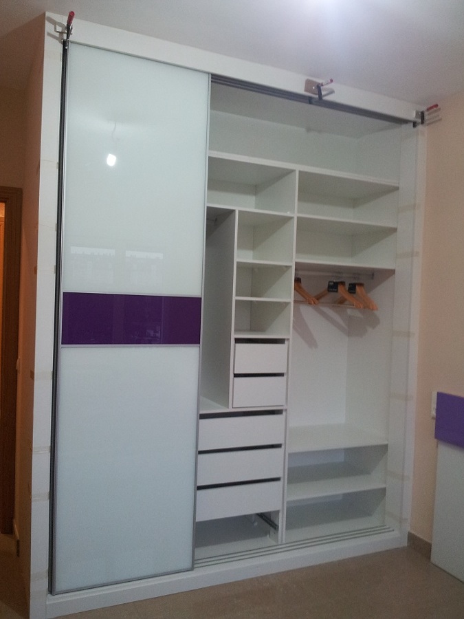 correderas blancas y purpura