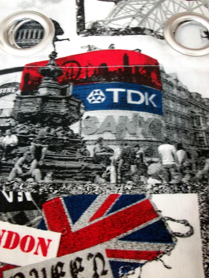 Cortina Confeccionada Ollado Niquel Mate London