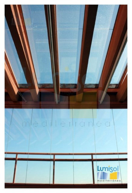 Cortina de Cristal y Techos fijos de cristal