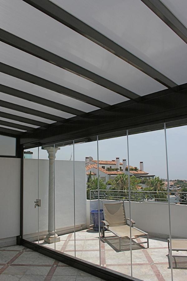 Cortina estandar marron